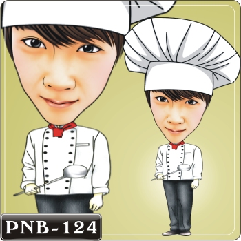 男生人像Q版漫畫PNB-124